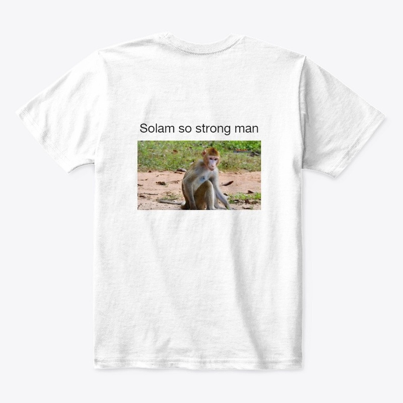 Solam on T shirt now so adorable