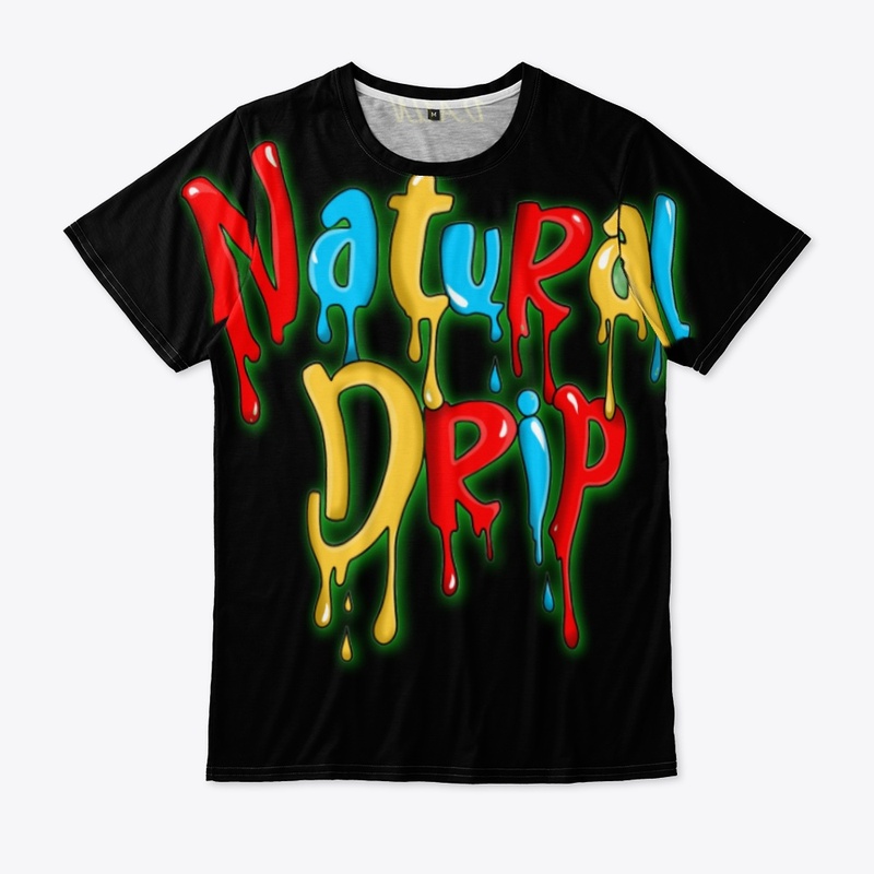 LA Natural Drip Tees