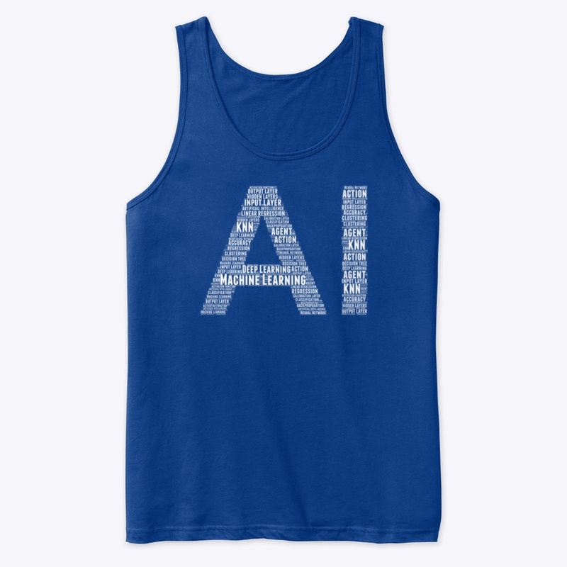 AI - Artificial Intelligence Word Cloud