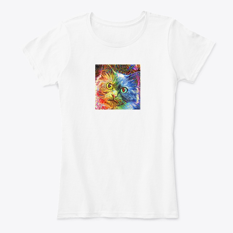 Colorful cat