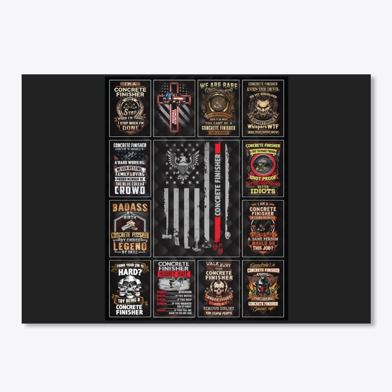 Concrete Finisher Collage Product