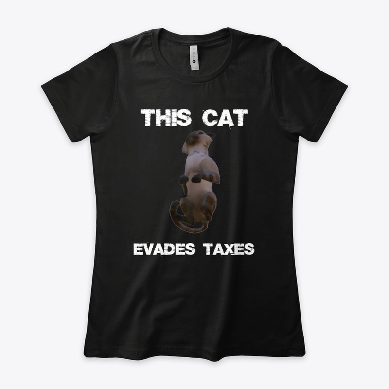 This cat evades taxes