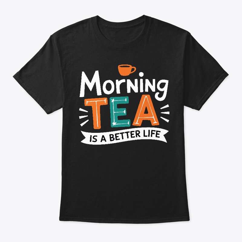 Graphics design "Morning tea" tshirt