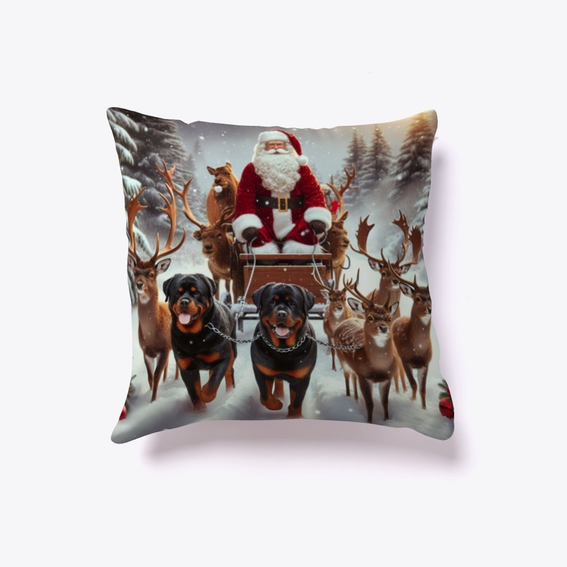Rottweilers and Santa