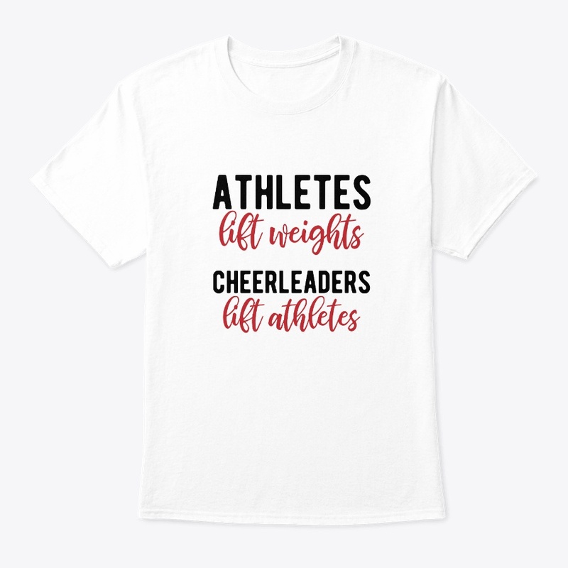 Funny Cheerleading Athlete Lifting