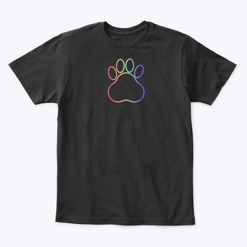 Rainbow Pride Paw