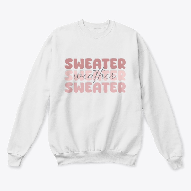 Sweater Weather Pink Cozy Fall