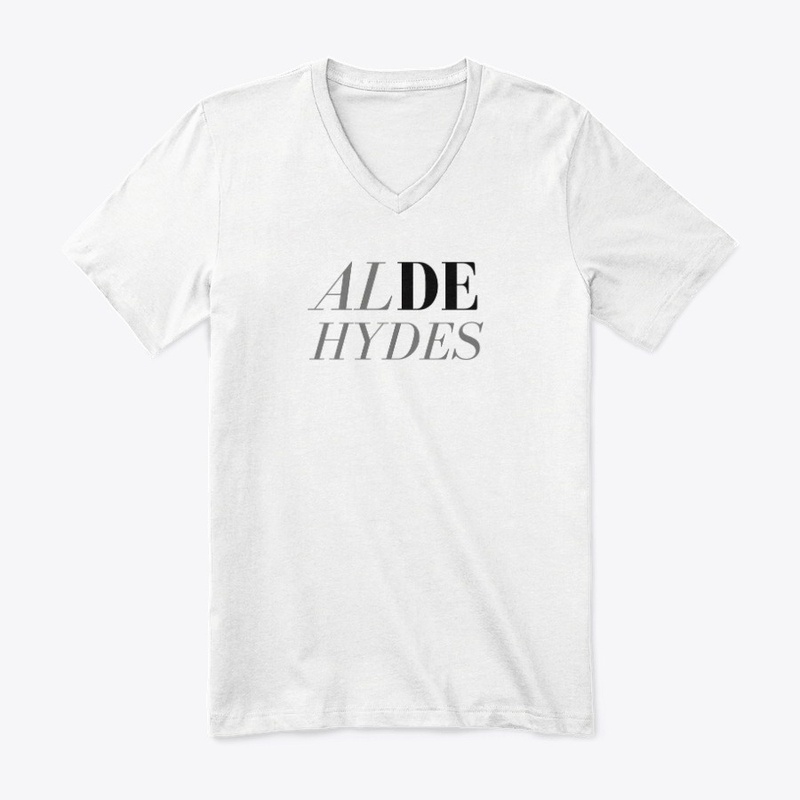Aldehydes T-Shirt (Black Text)