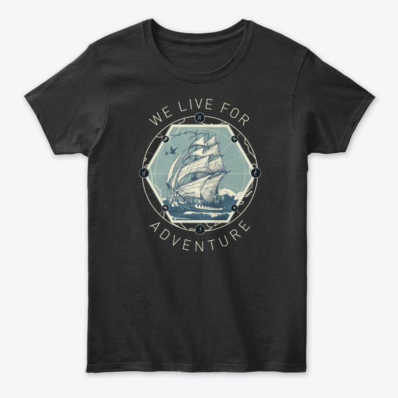 Nautical Sea Adventure Sailboat Graphic