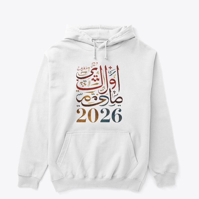 Arabic Calligraphy New Year 2026   