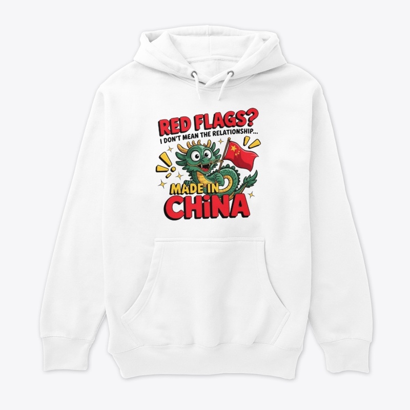 Red Flags? Made in China – Funny design!
