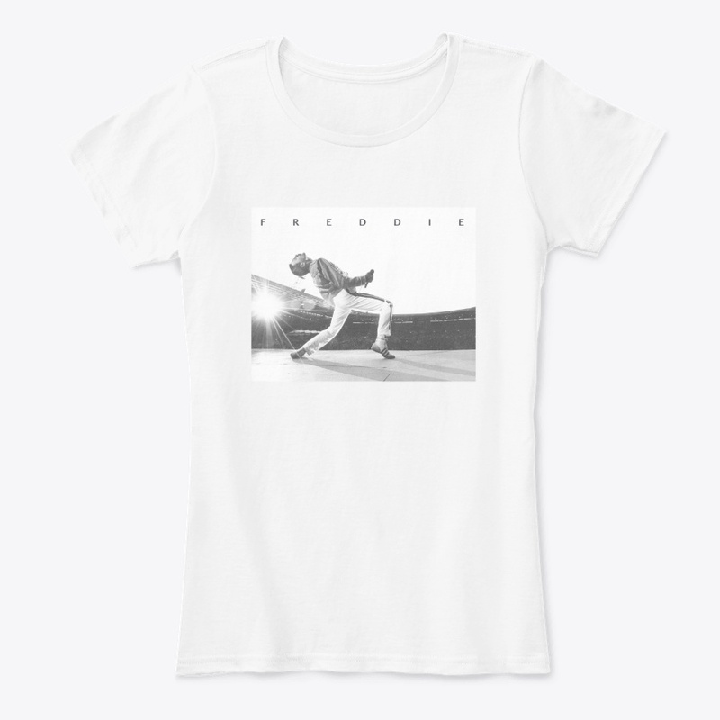 Freddie Mercury Official Howl Stage B&W