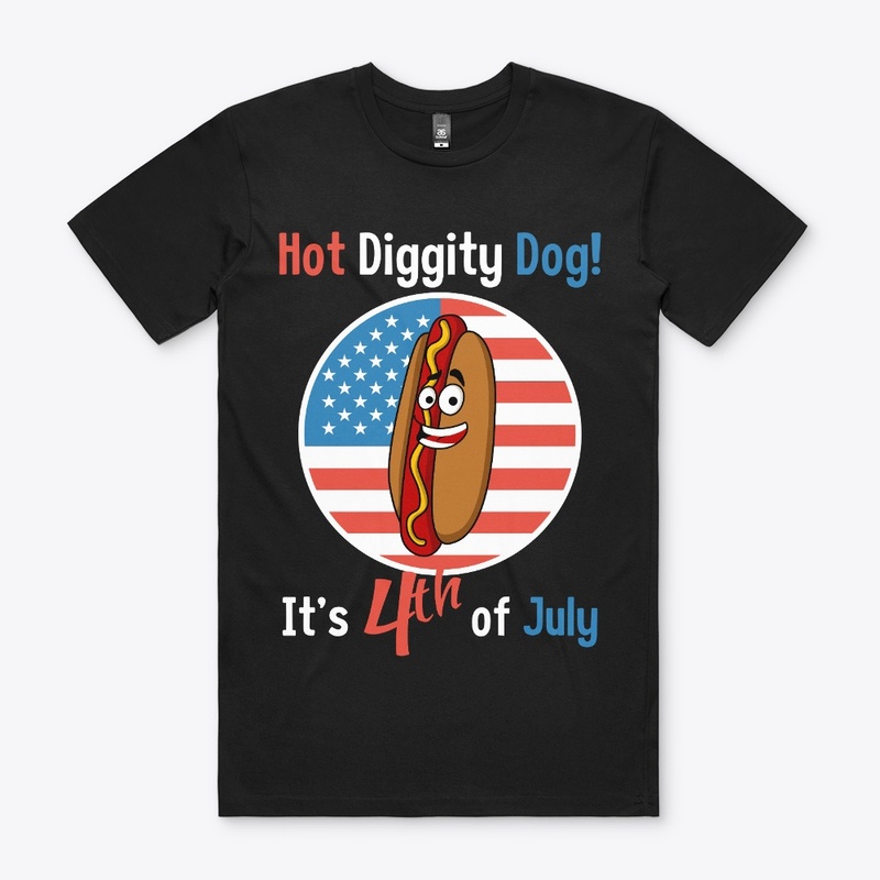 Hot Diggity Dog!  Its The Fourth of July
