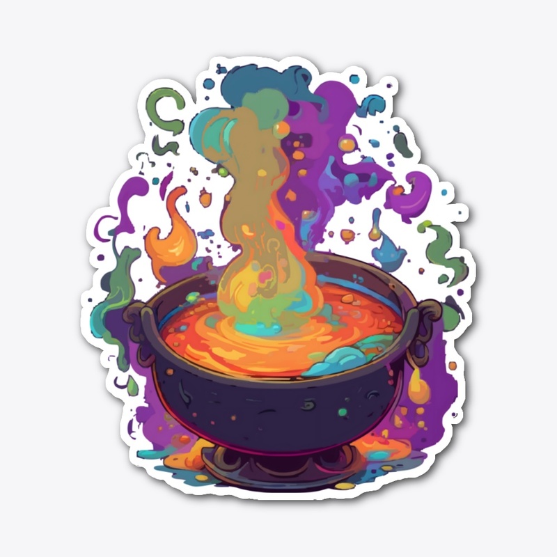 Halloween Witch's Cauldron