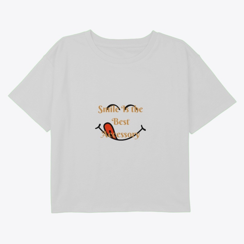 Smile Is the Best Accessory Typography