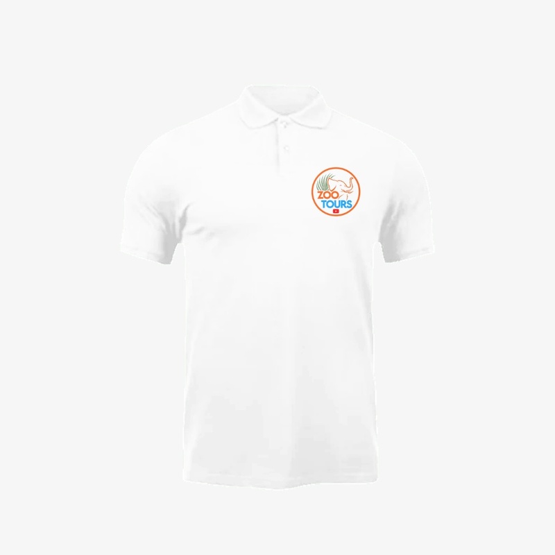 ZOO TOURS 2025 LOGO POLO TEE