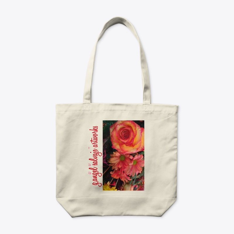 Petals and Thorns organic tote