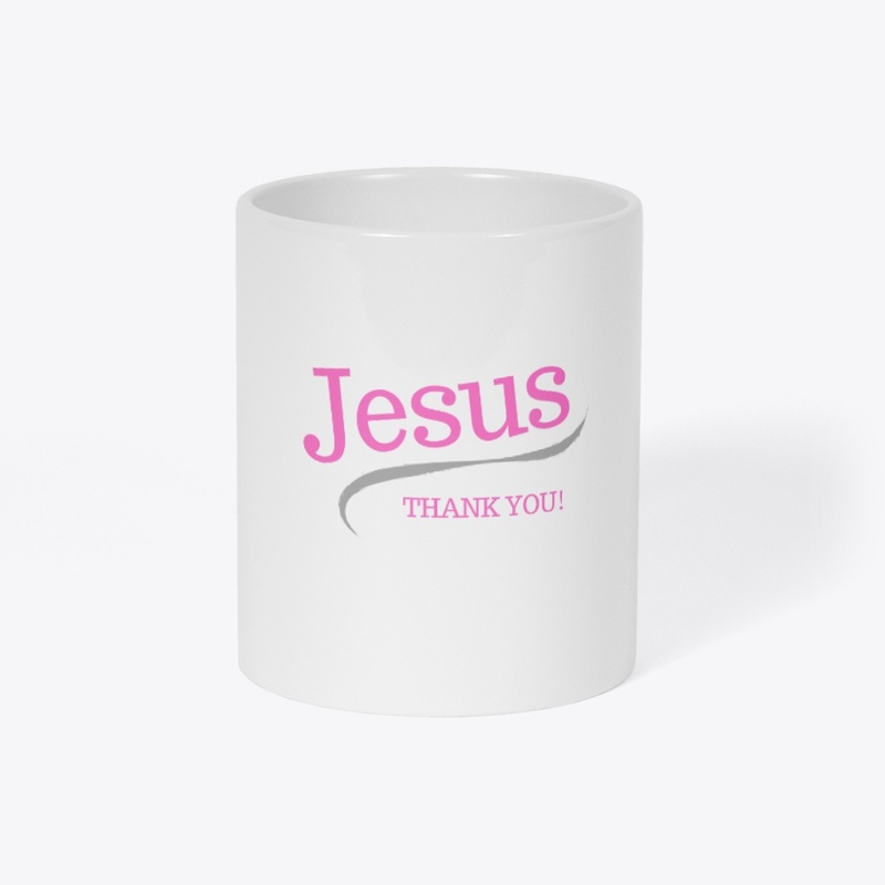 Jesus Thank You Collection - Pink