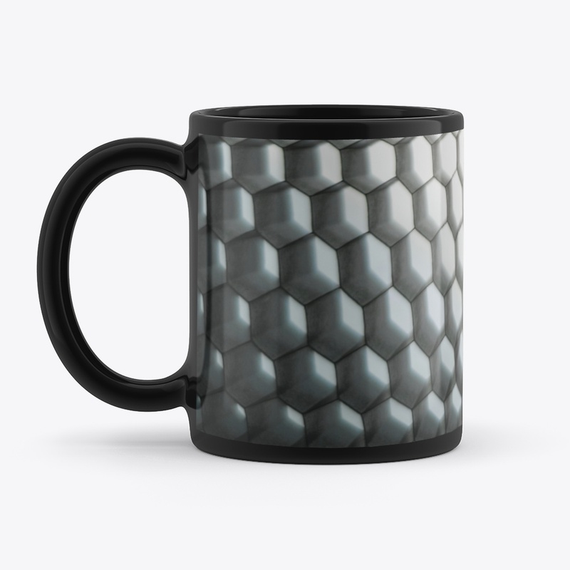 Ceramic Mug - Abstract Design 