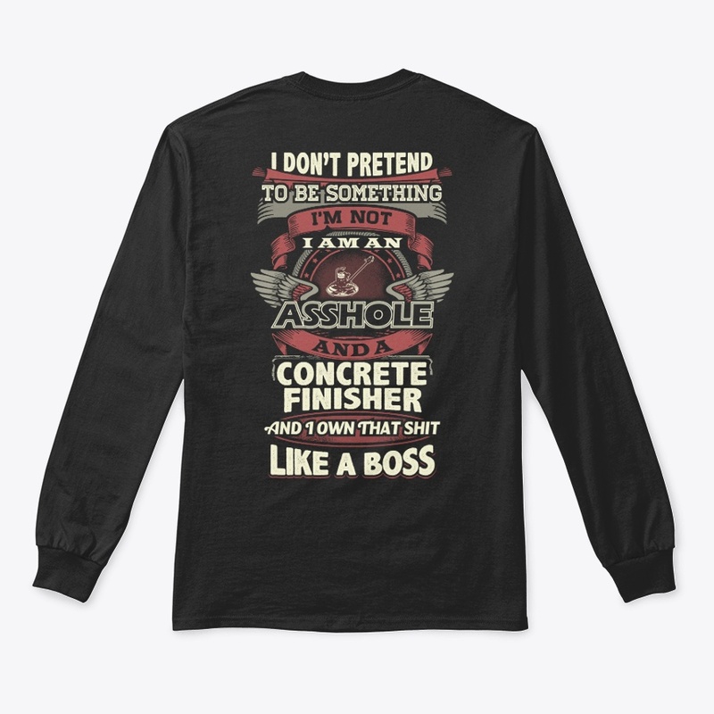 Concrete Finisher Like A Boss Hoodie 