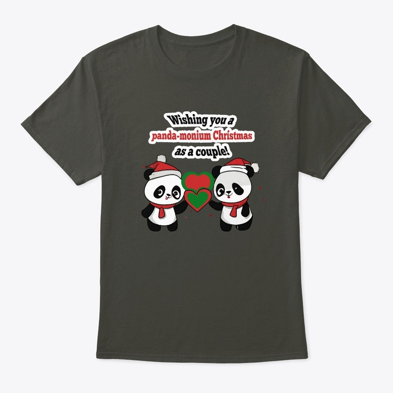 "Panda-monium Christmas Couple"