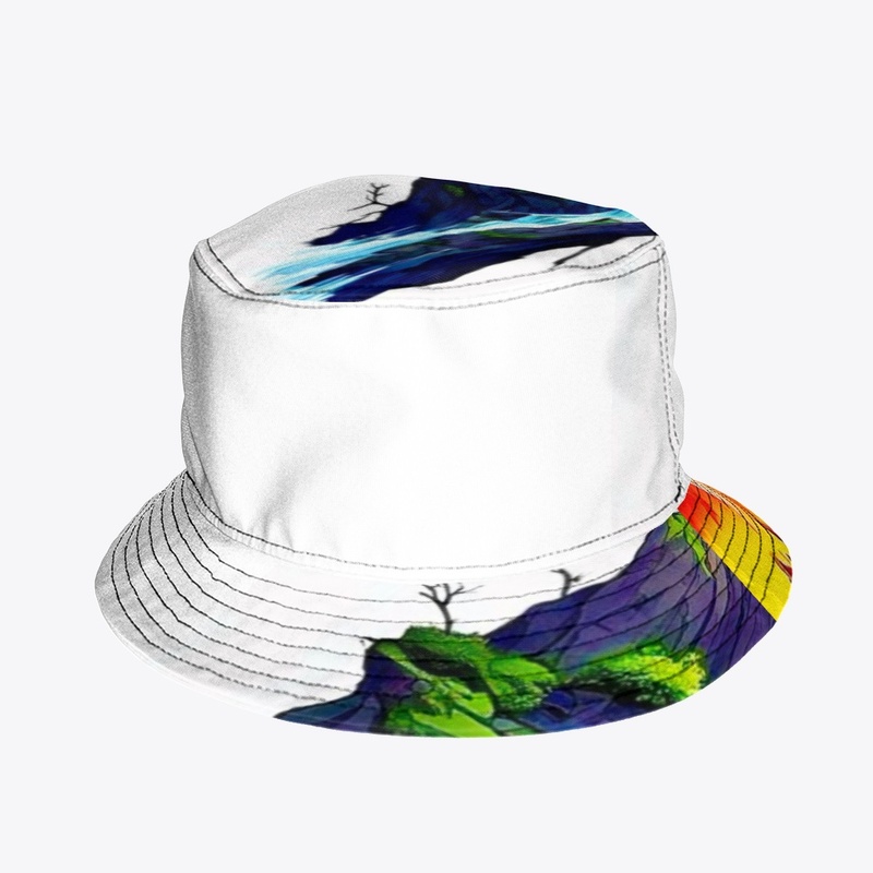 Elegant Waterfall Wall Art Design