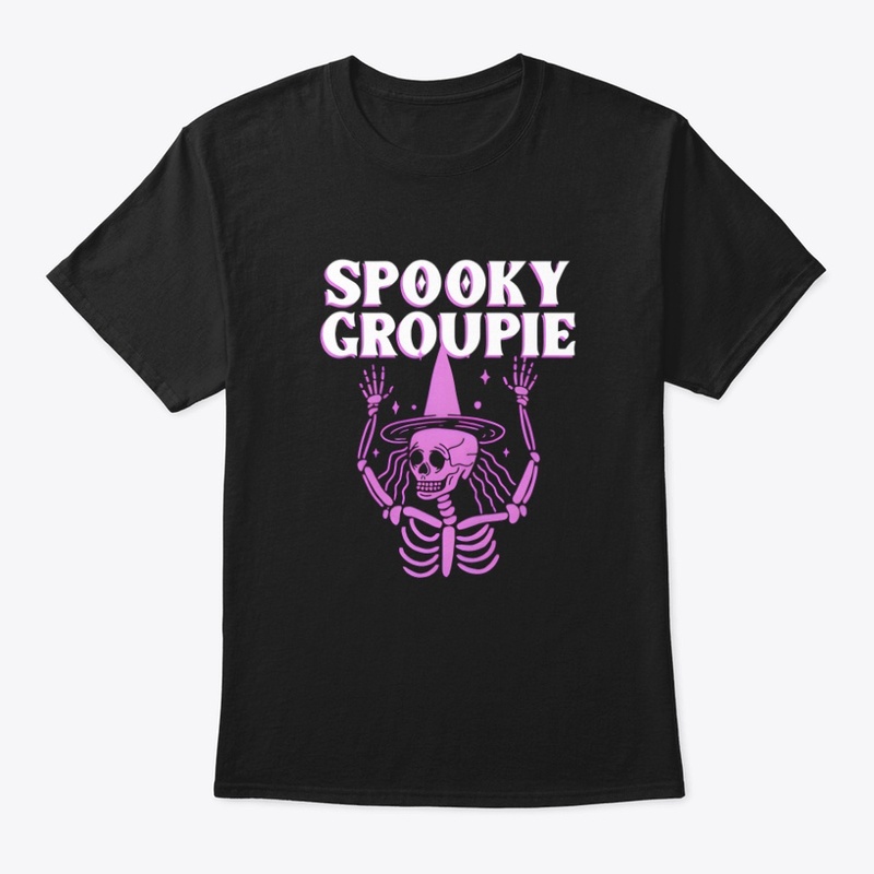 Scary group With skeleton
