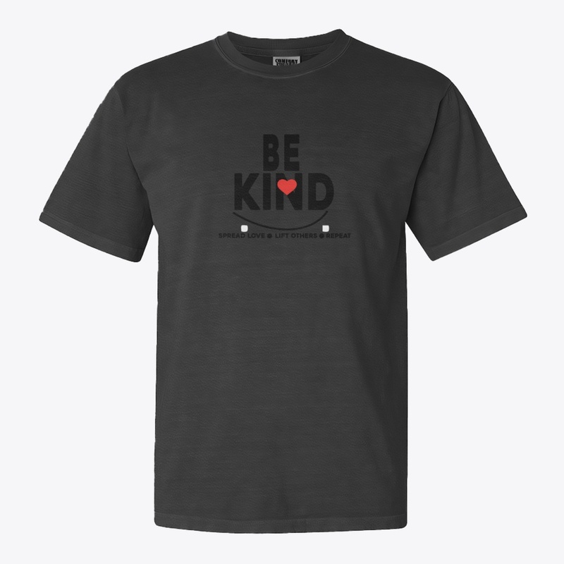 Be Kind Inspirational T-Shirt Spread Tee