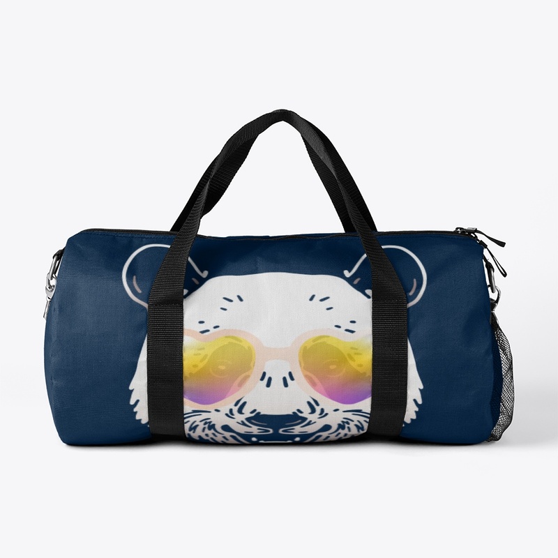 Cute Panda in Sunglasses (Colored+sg05)