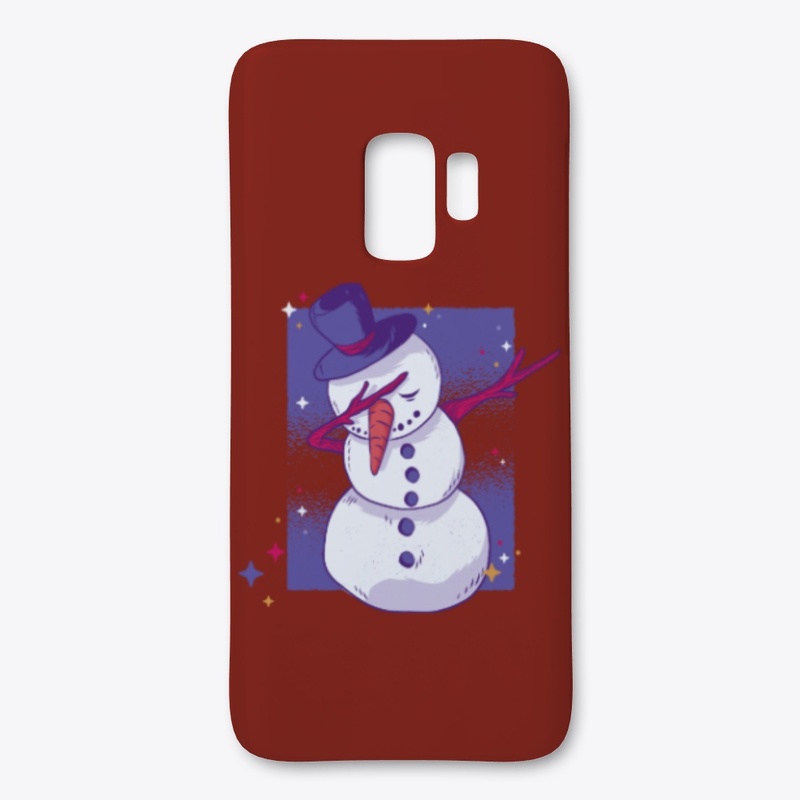 Christmas Dabbing Snowman