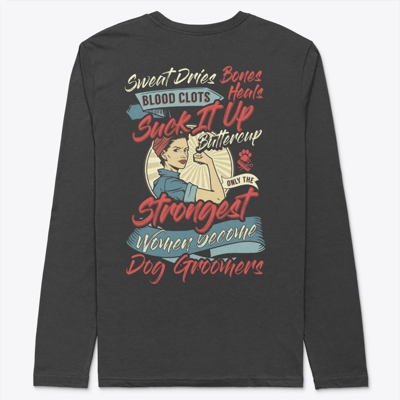 Strong Dog Groomer Hoodie