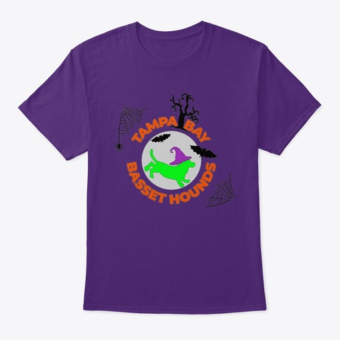 Tbbh Halloween Tee Purple Maglietta Front