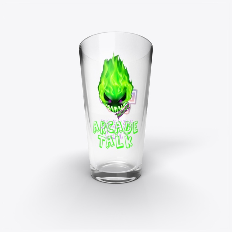 Pint Glass With TMCLOSKY & Papa Brad