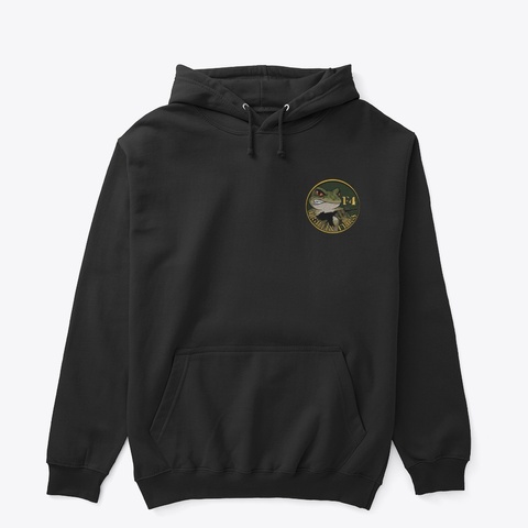 Tactical Frog Hoodie Black T-Shirt Front
