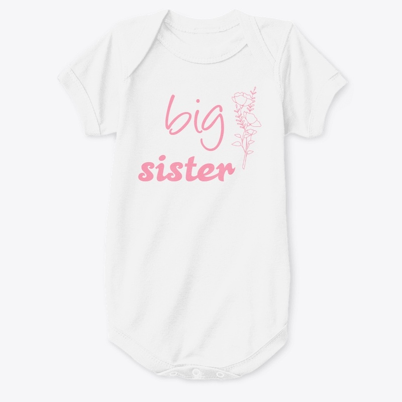 Big sister baby onesie 