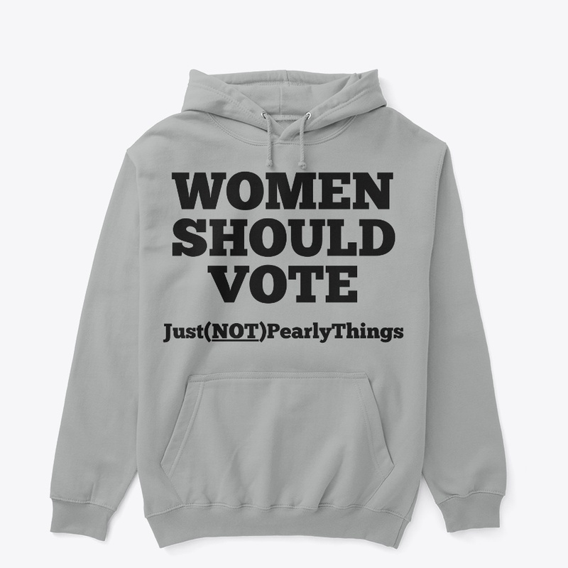 Women should vote! (black)