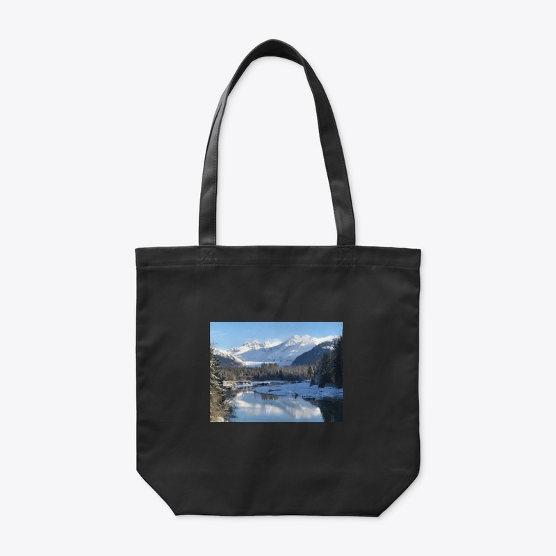 Mendenhall Glacier in Winter