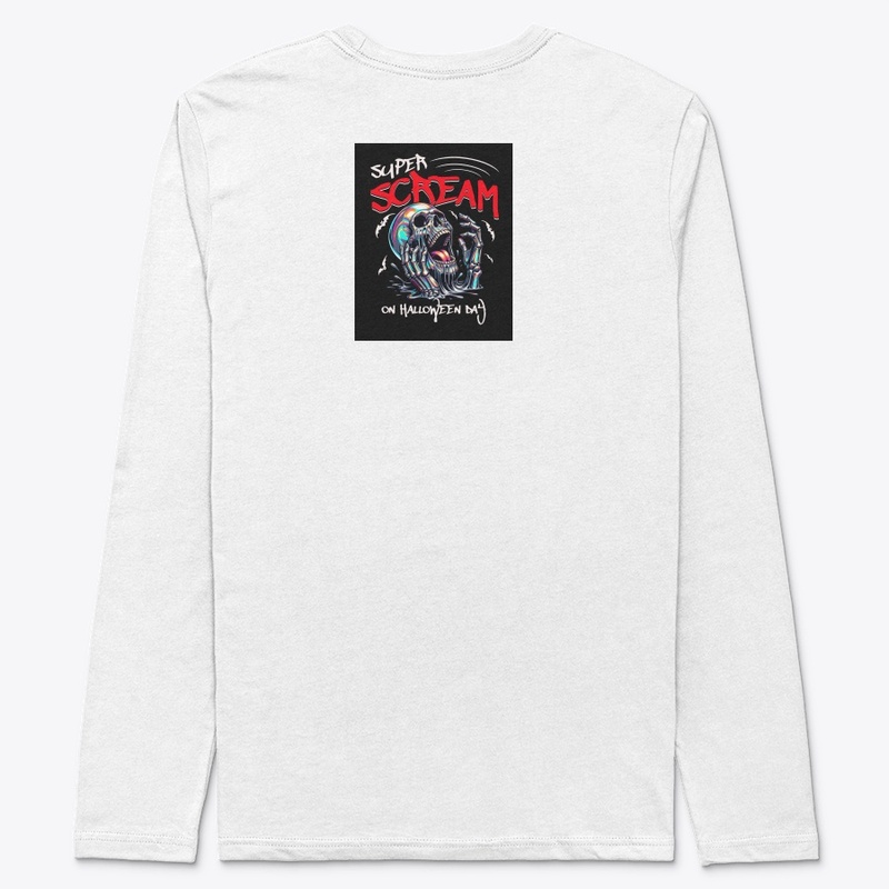  "Super Scream Halloween Spooky Vibes