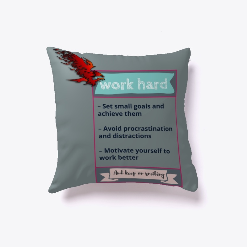 work hard