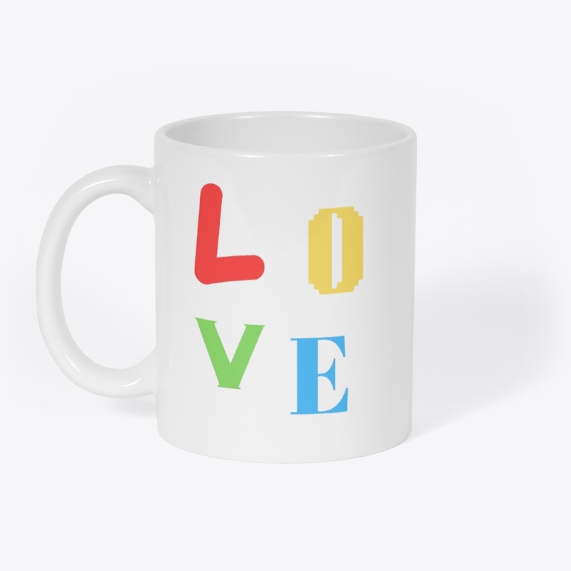 "Vibrant LOVE Graphic Passion in Style!