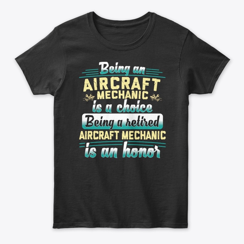 Retired Aircraft Mechanic Hoodie