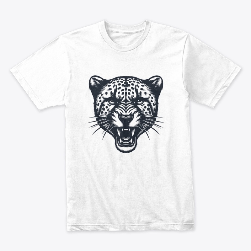 Majestic Angry Cheetah Design