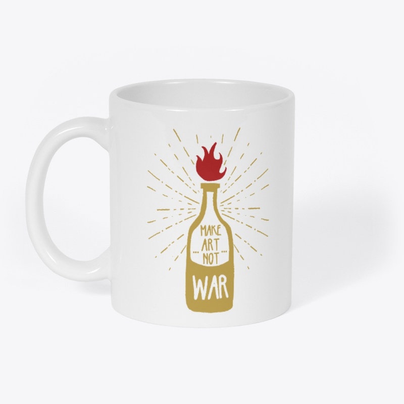 make art not war