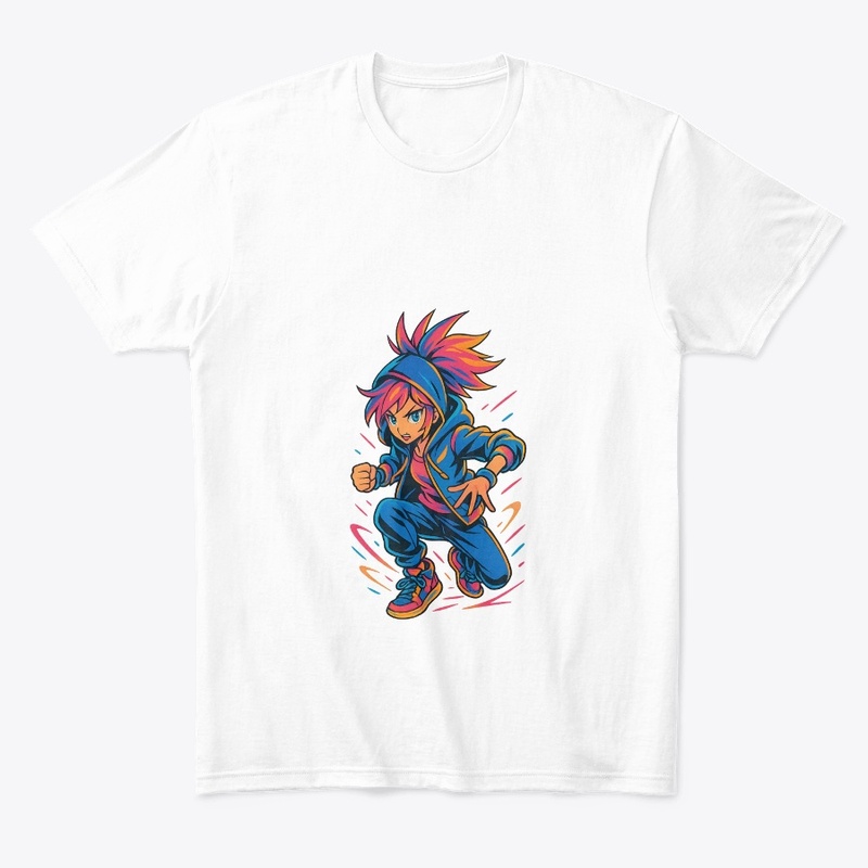 Futuristic Anime Warrior 