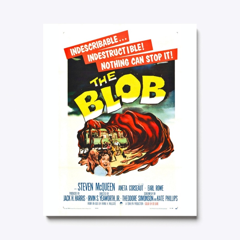 The Blob - vintage movie poster