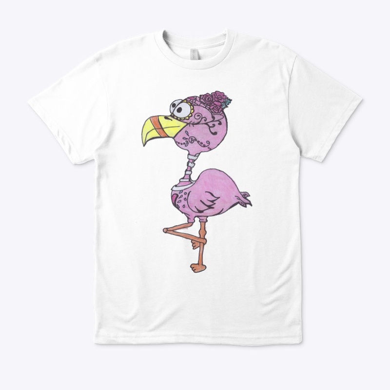 Dia De Los Muertos Flamingo aparel