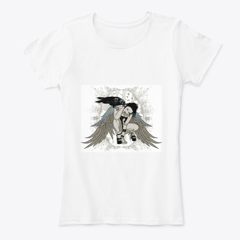 Craze Uk |  Black Devil Woman - Tees