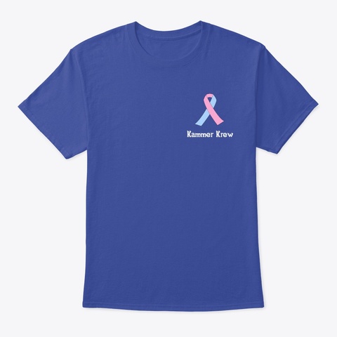 Kammer Krew Deep Royal T-Shirt Front