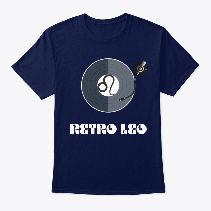 Vinyl Record and Leo Zodiac Collection.