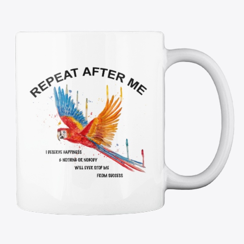 Scarlet Macaw Parrot - REPEAT AFTER ME